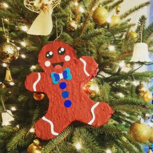 Christmas pinata | Gingerbread man pinata | Pinata for Christmas | Christmas gift | Christmas Pinata | Christmas Gingerbread Man