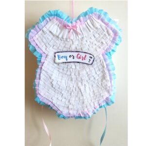Gender reveal Pinata | Boy or girl | Baby shower Piñata | Baby shower party | Gender reveal Party | Sleepsuits Pinata