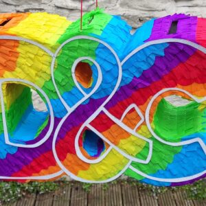 Initial Pinata | Wedding pinata | Initials | Bride Groom Initials | Pinata for wedding | Gift for Wedding