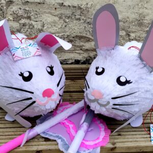 Rabbit Pinata | Piniata Bunny | Easter Bunny | Birthday | Party | Gift for girl, for boy